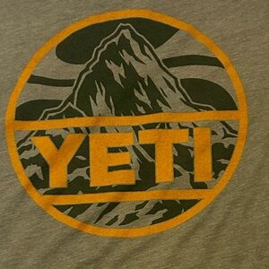 YETI Olive Graphic Tee